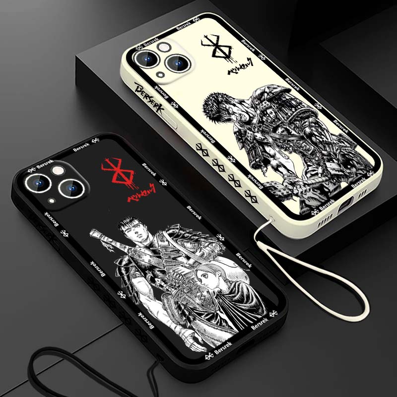 Apple Iphone 15 - Japan Anime Berserk Guts For Apple
