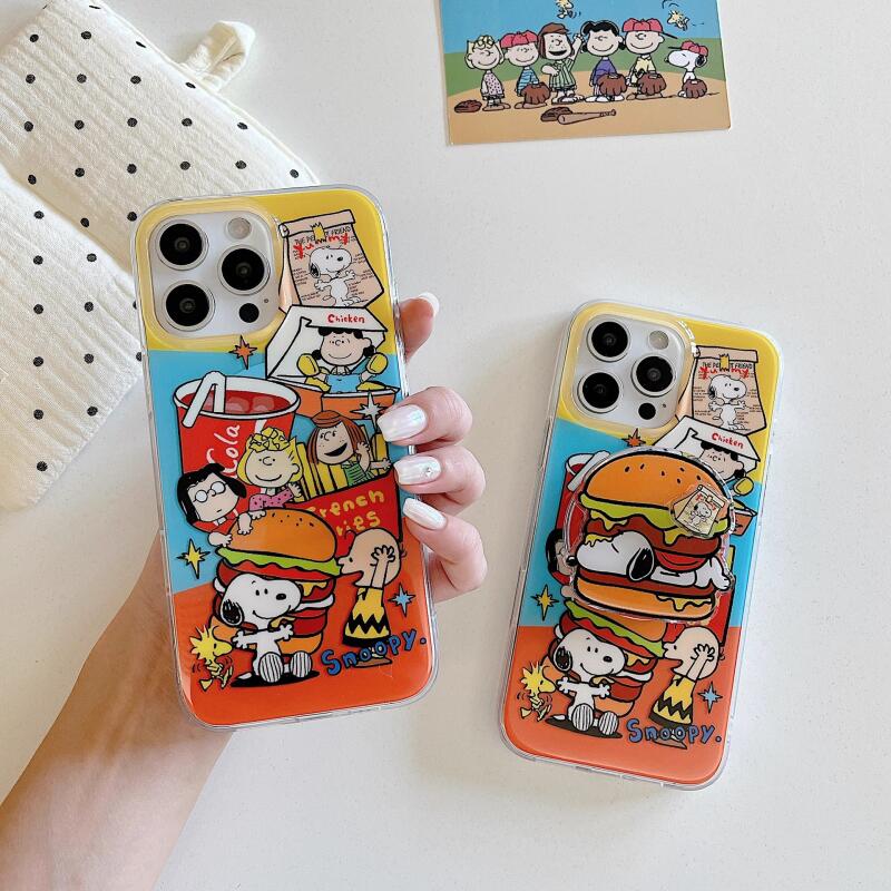 Phone Cases Wholesale - Snoopy Cartoon Magnetic Kickstand Phone Case