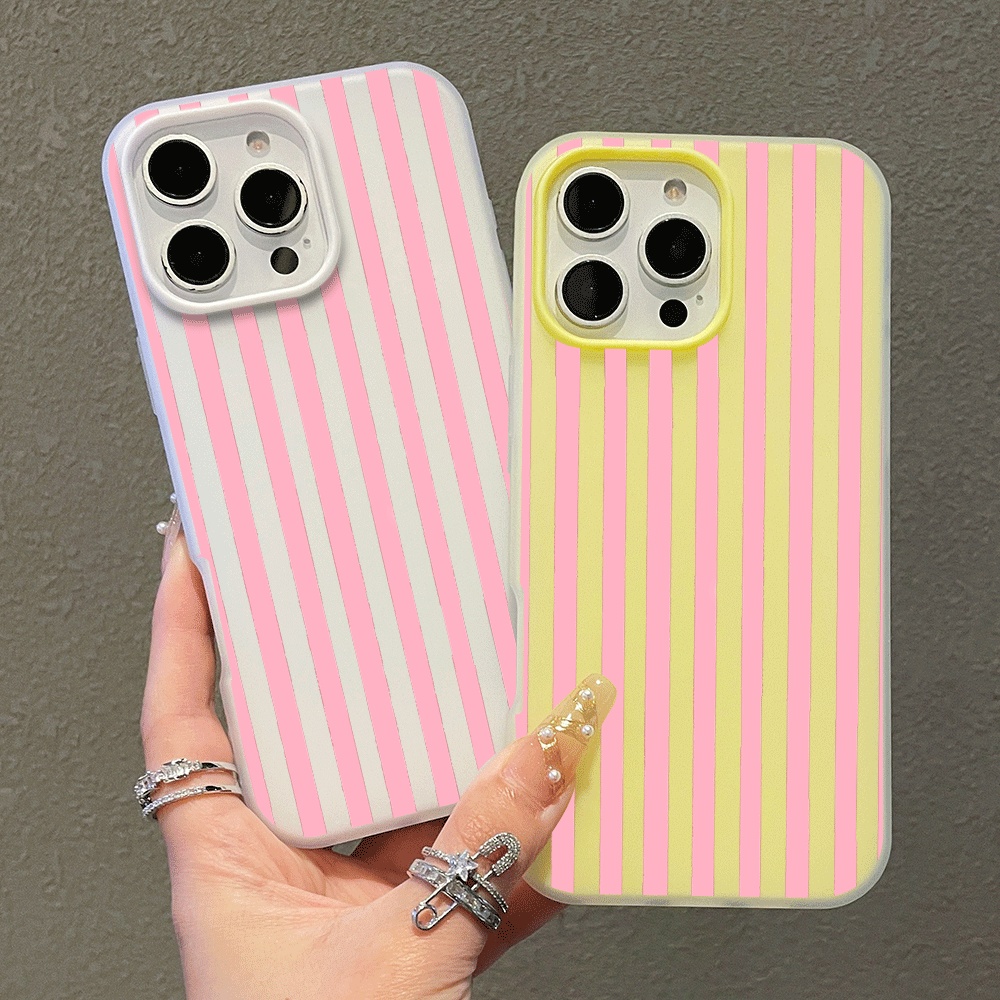 Phone Cases For Iphone 11 - Simple Vertical bar Cartoon Phone Case