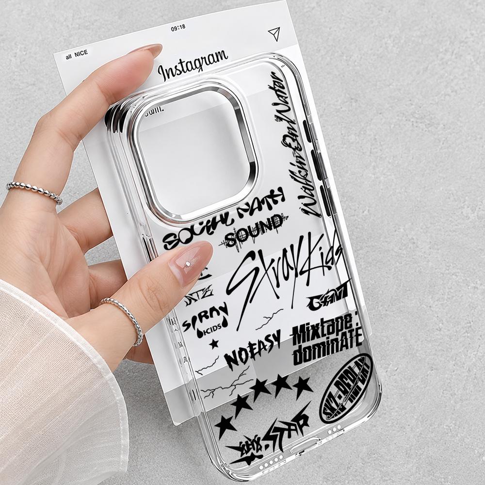 Phone Cases Transparent - Kpop S-Stray K-Kids Phone Case For