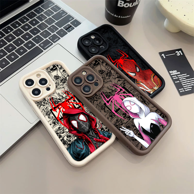 Spiderman Miles Morales Gwen M - Phone Cases For Iphone 11 评论和价格