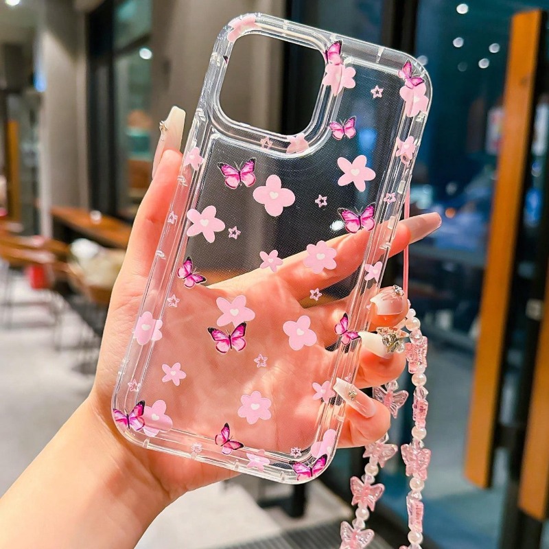 Lovely Butterfly Flower Phone  - Phone Cases Best 评论和价格