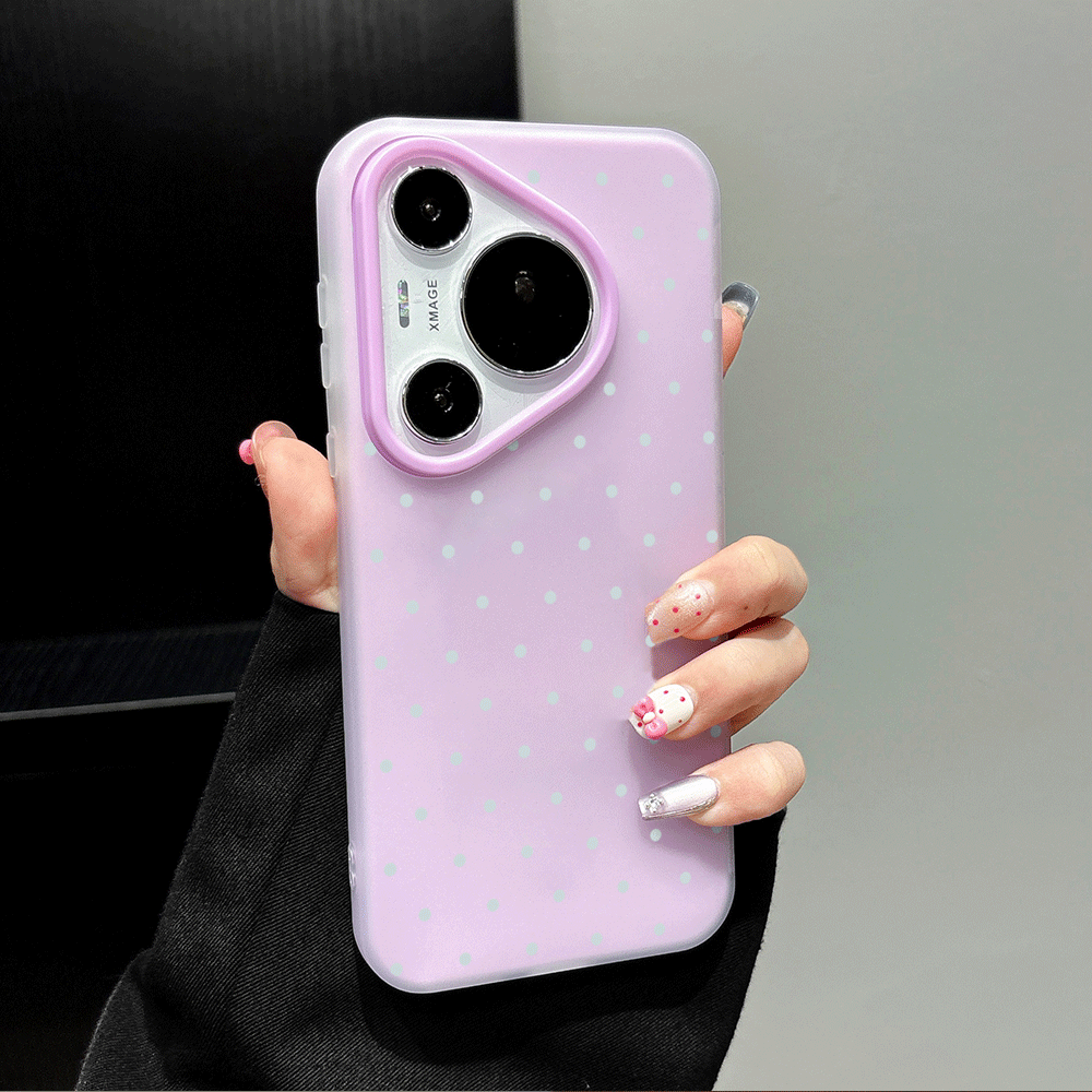 Adorable Light Blue Polka Dot  - Phone Cases Blue 评论和价格
