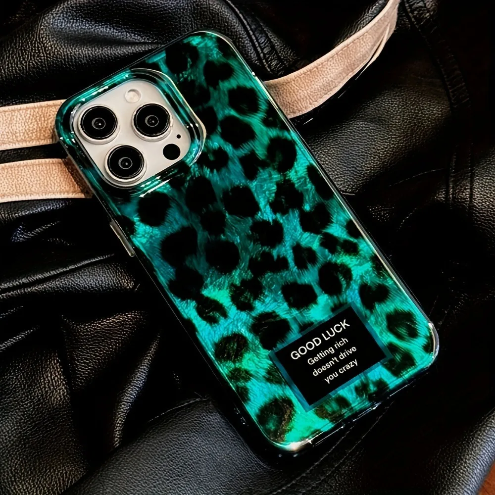 Retro Laser Cute Leopard Print - Phone Cases Transparent 评论和价格