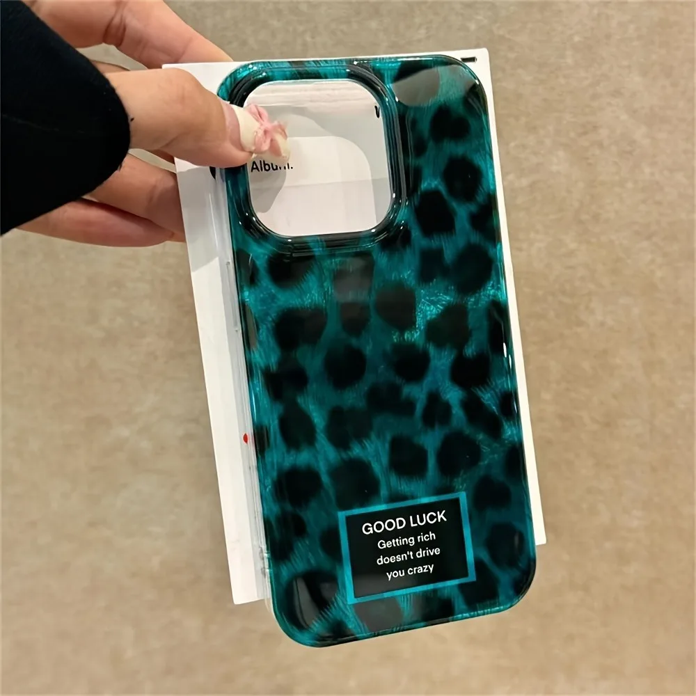 Retro Laser Cute Leopard Print - Phone Cases Transparent 评论和价格