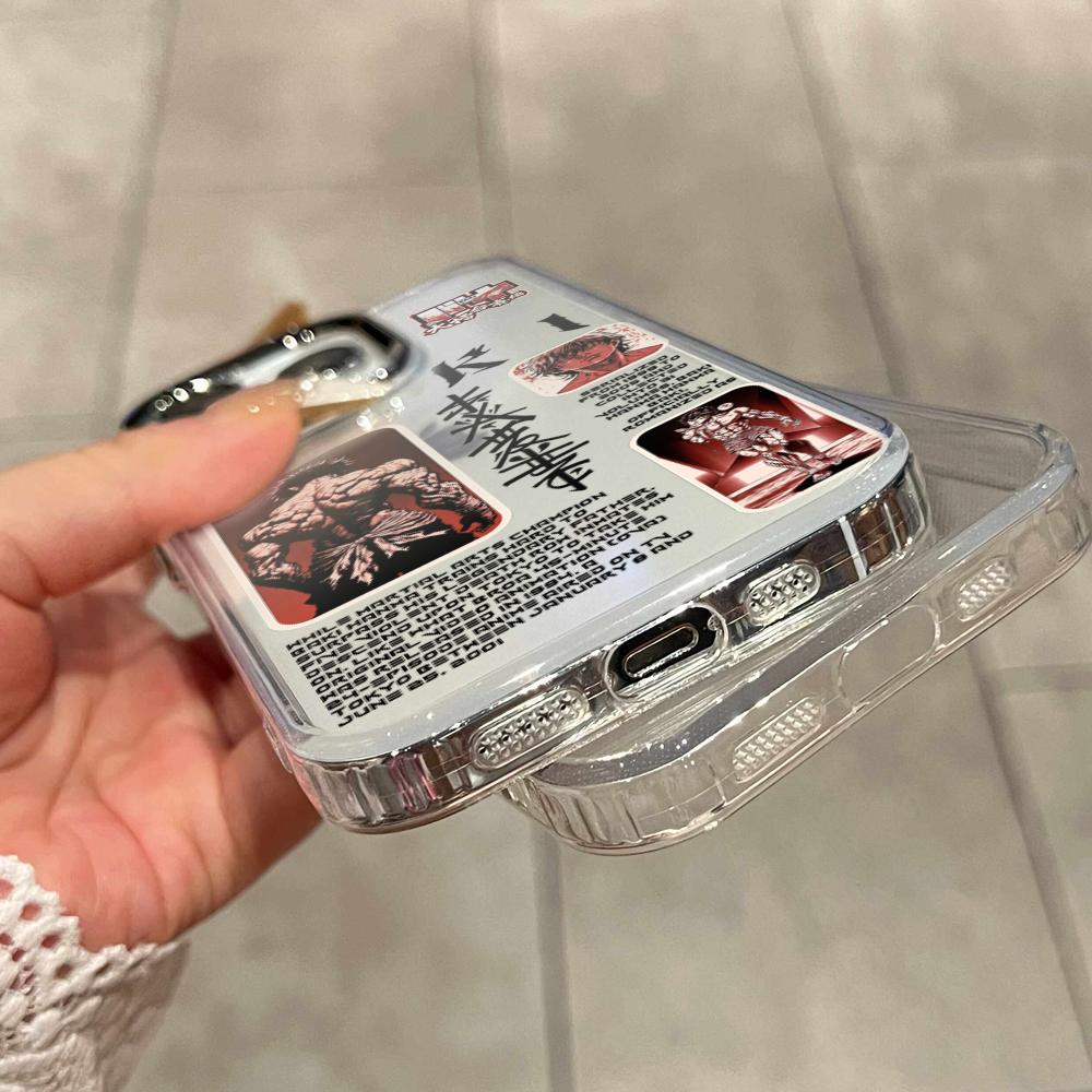 Cool B-Baki HanmaS Phone Case  - Phone Cases Transparent 评论和价格