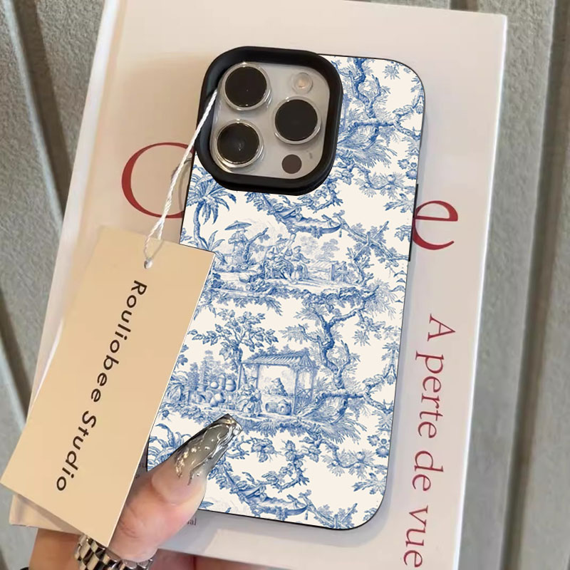 Fashion Blue White Porcelain P - Phone Cases Blue 评论和价格
