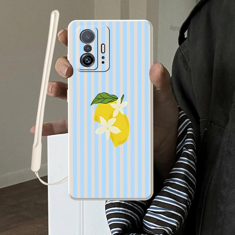 Lemon Cool Stripe Pattern Case - Phone Cases For Iphone 11 评论和价格