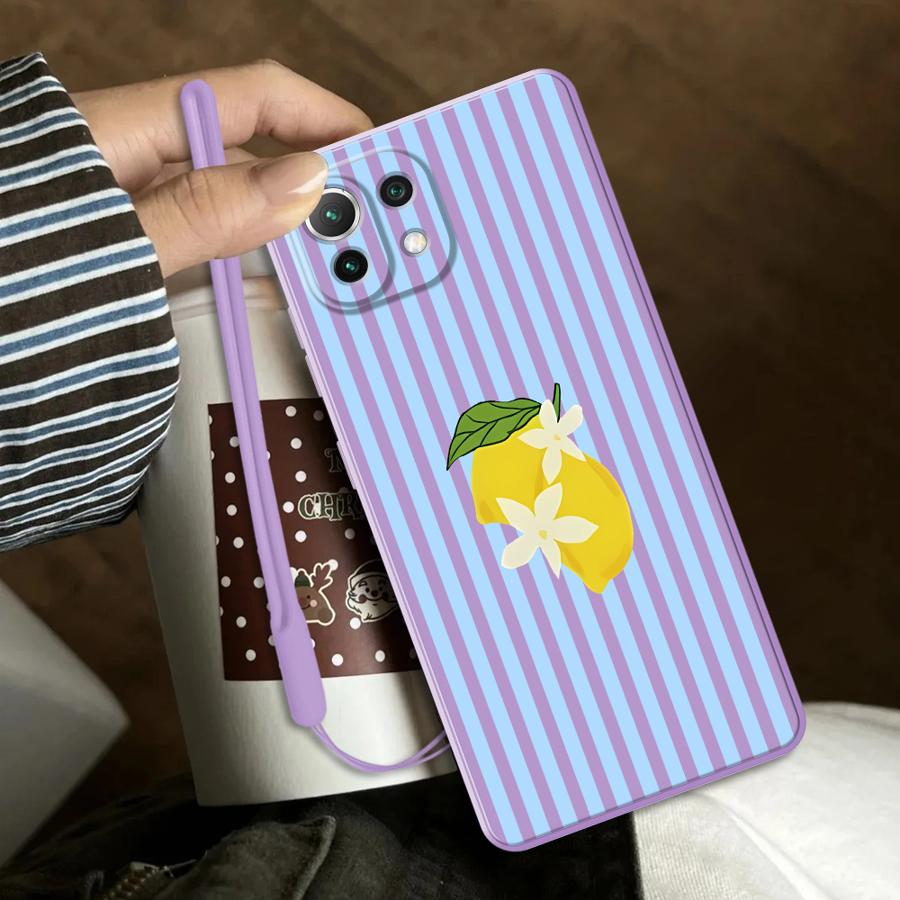 Lemon Cool Stripe Pattern Case - Phone Cases For Iphone 11 评论和价格