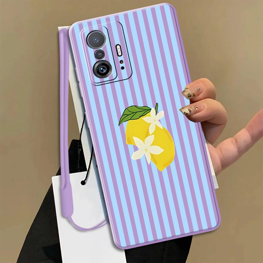 Lemon Cool Stripe Pattern Case - Phone Cases For Iphone 11 评论和价格