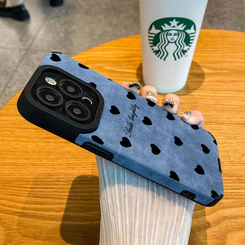 New Luxury Black Love Heart So - Phone Cases Best 评论和价格