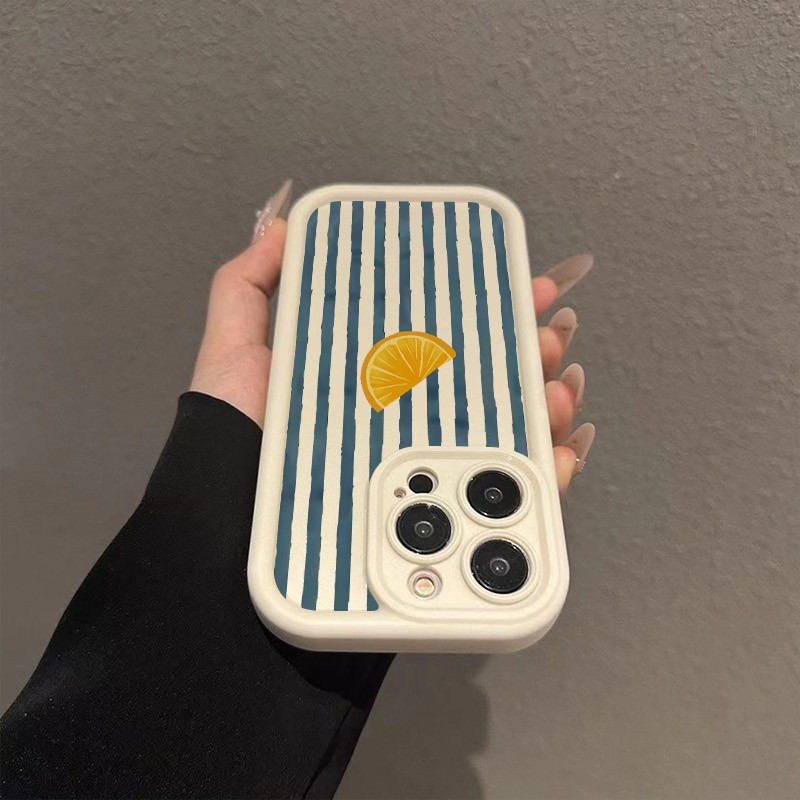 Striped Lemon Slice Pattern Ph - Phone Cases Xiaomi 14 评论和价格