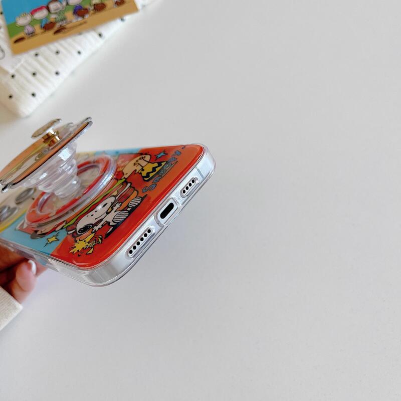 Snoopy Cartoon Magnetic Kickst - Phone Cases Wholesale 评论和价格
