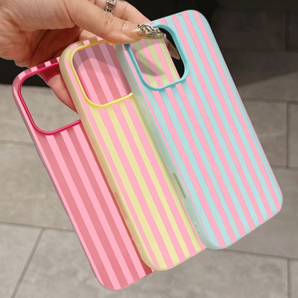Simple Vertical bar Cartoon Ph - Phone Cases For Iphone 11 评论和价格