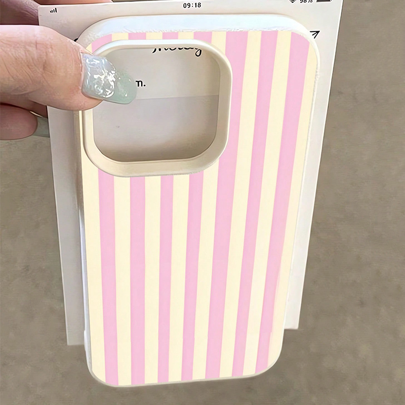 Simple Pink Vertical Striped L - Phone Cases Blue 评论和价格