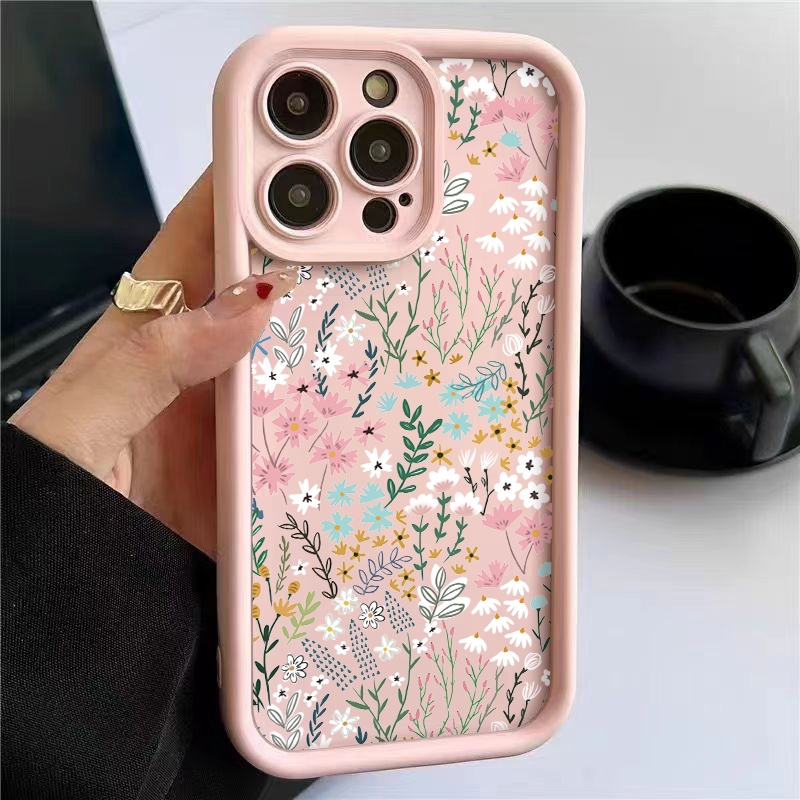 Pink High-bamboo Floral Patter - Phone Cases Xiaomi 14 评论和价格