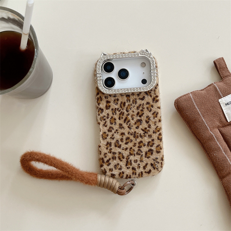 Luxury diamond-encrusted leopa - Phone Cases Luxury 评论和价格