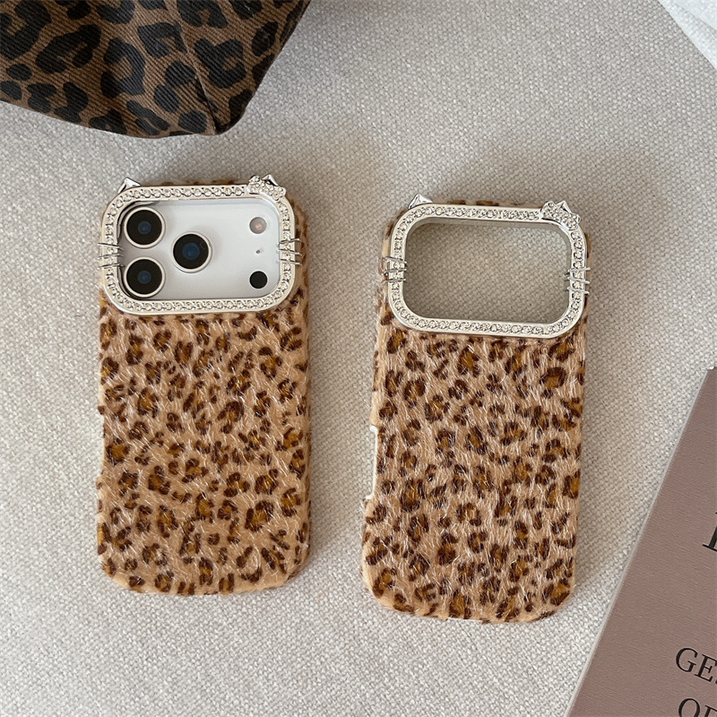 Luxury diamond-encrusted leopa - Phone Cases Luxury 评论和价格