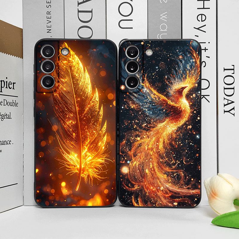 Luxury Phoenix Fire Feather Pa - Phone Cases Luxury 评论和价格