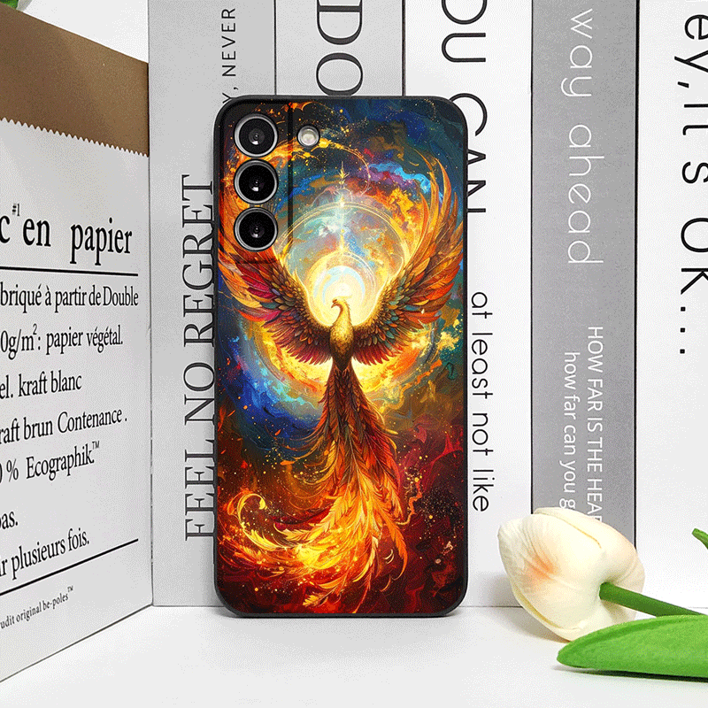Luxury Phoenix Fire Feather Pa - Phone Cases Luxury 评论和价格