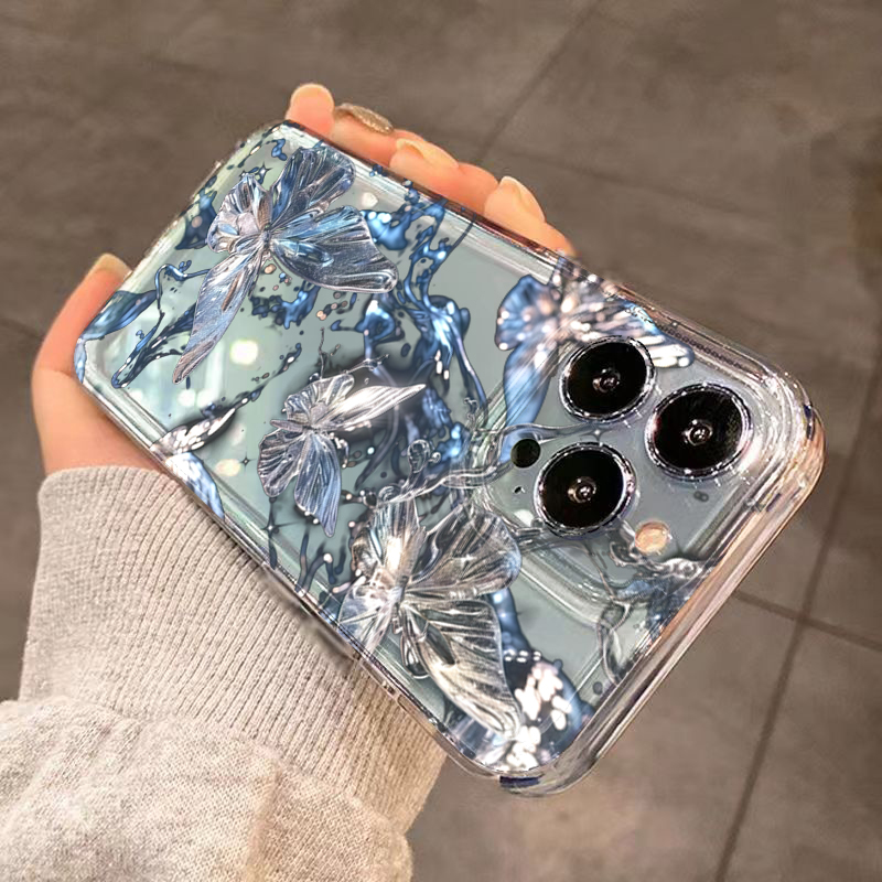 Luxury 3D Butterfly Clear Phon - Phone Cases Luxury 评论和价格