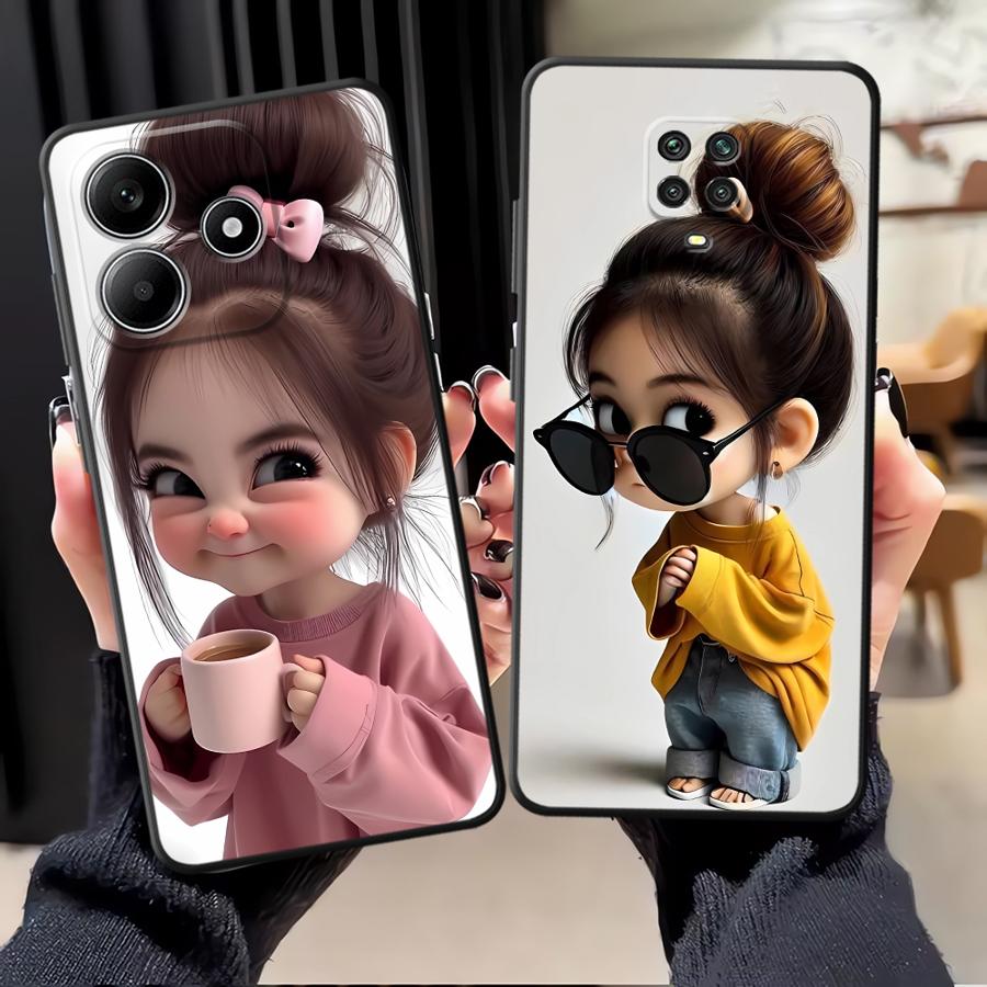Cartoon Girl Pattern Funda Pho - Phone Cases For Iphone 11 评论和价格