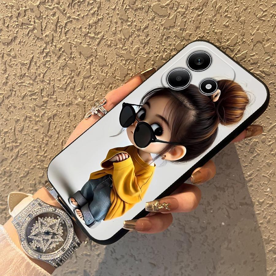 Cartoon Girl Pattern Funda Pho - Phone Cases For Iphone 11 评论和价格