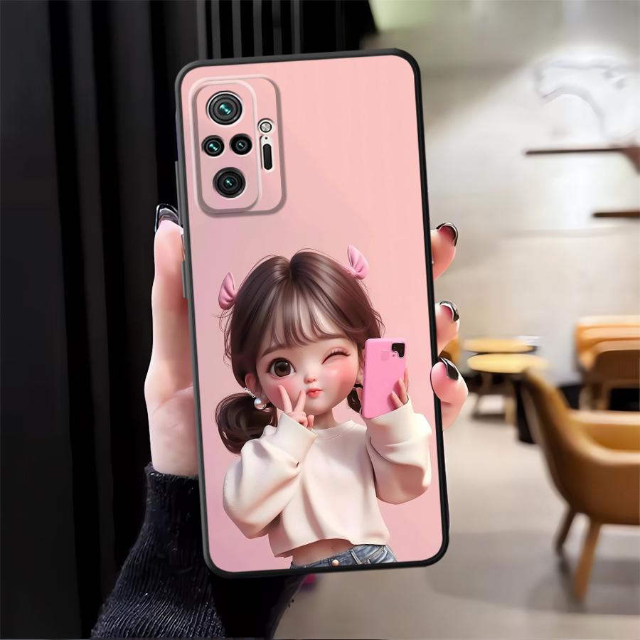 Cartoon Girl Pattern Funda Pho - Phone Cases For Iphone 11 评论和价格