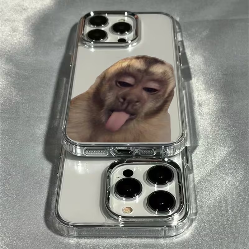 Tongue Sticking Monkey Phone C - Phone Cases Best 评论和价格