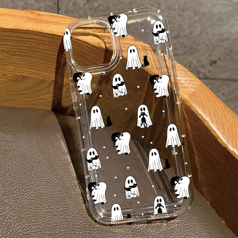 Western Halloween Cowboy Ghost - Phone Cases Transparent 评论和价格