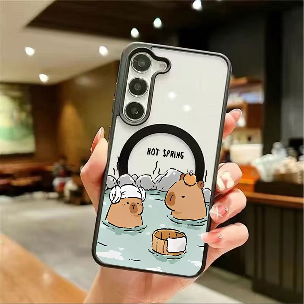 Color Transparent Magnetic Pho - Phone Cases Transparent 评论和价格