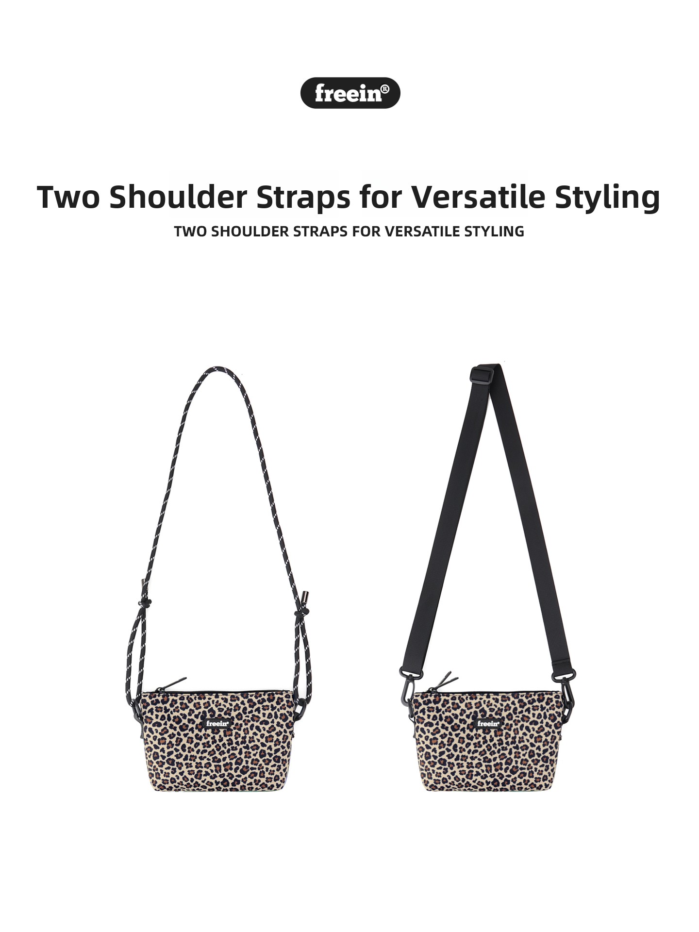 Freein Leopard Print  Crossbod - Phone Cases Brands 评论和价格