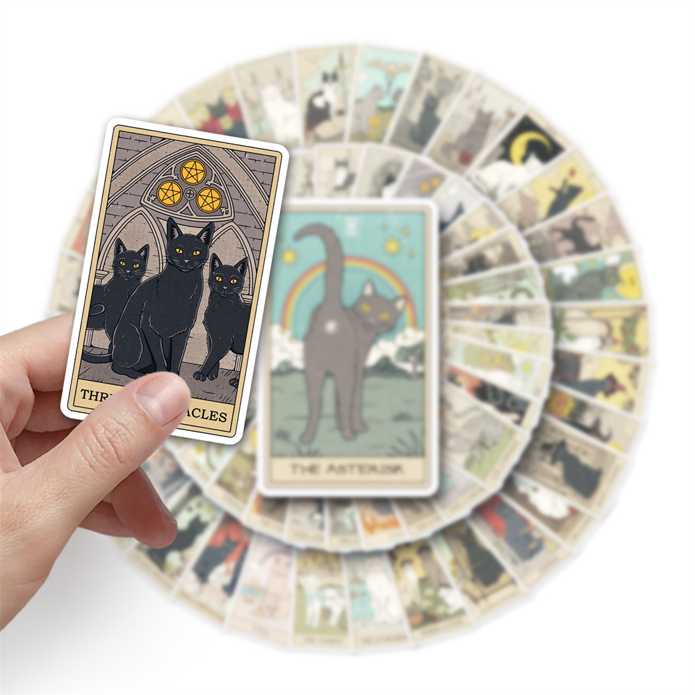 10/30/50PCS Cartoon Cat Tarot  - Phone Cases Wholesale 评论和价格