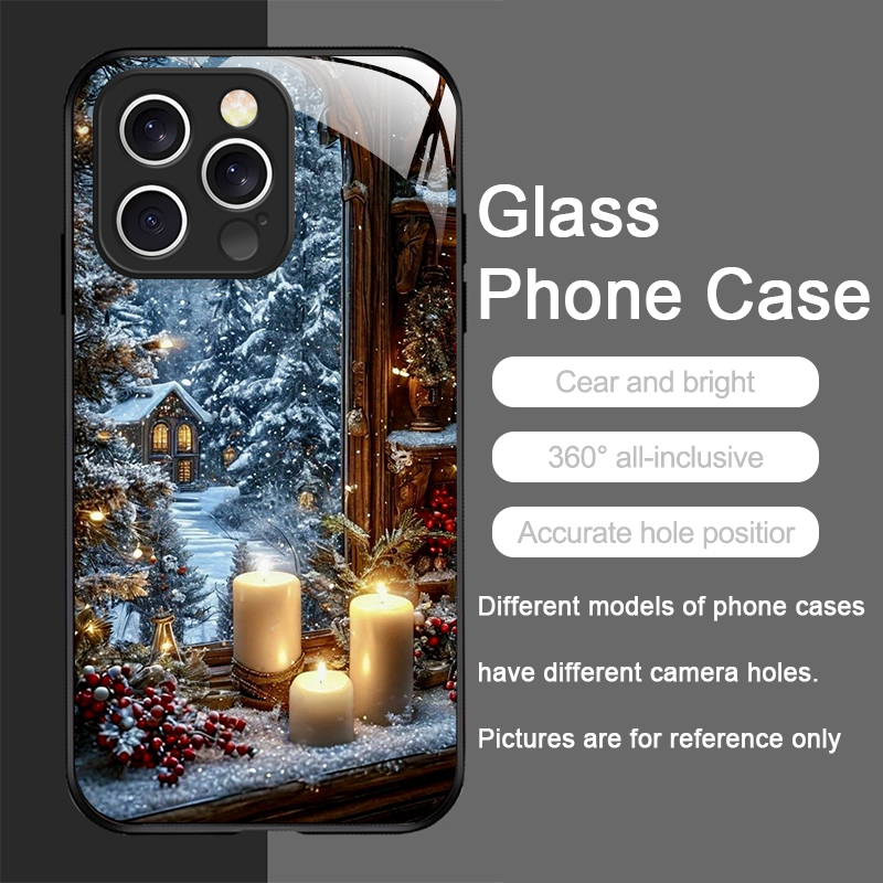 Christmas Tree Gift Snowy Town - Phone Cases For Iphone 11 评论和价格