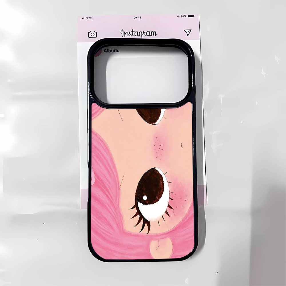 Big Pink Phone Case Cute Butto - Phone Cases Best 评论和价格