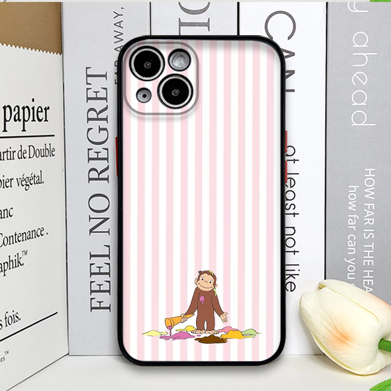 Cartoon Striped Monkey Holding - Phone Cases For Iphone 11 评论和价格